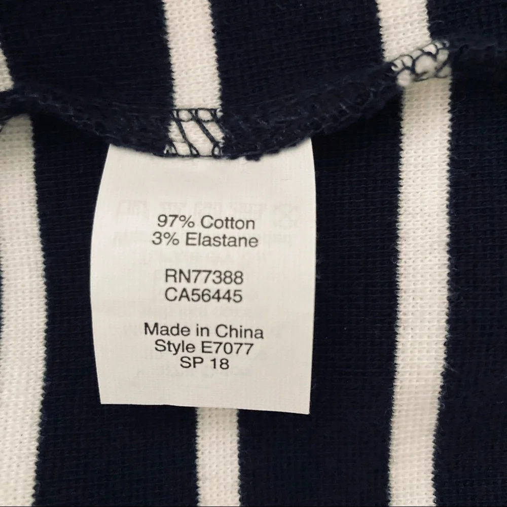 J. Crew Maritime Striped Dress XS